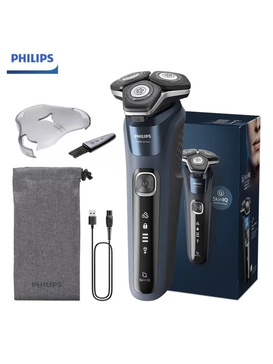 Philips Honeycomb 5000 seriyali elektr soqol oldirgichi 5885/10, qora va kulrang