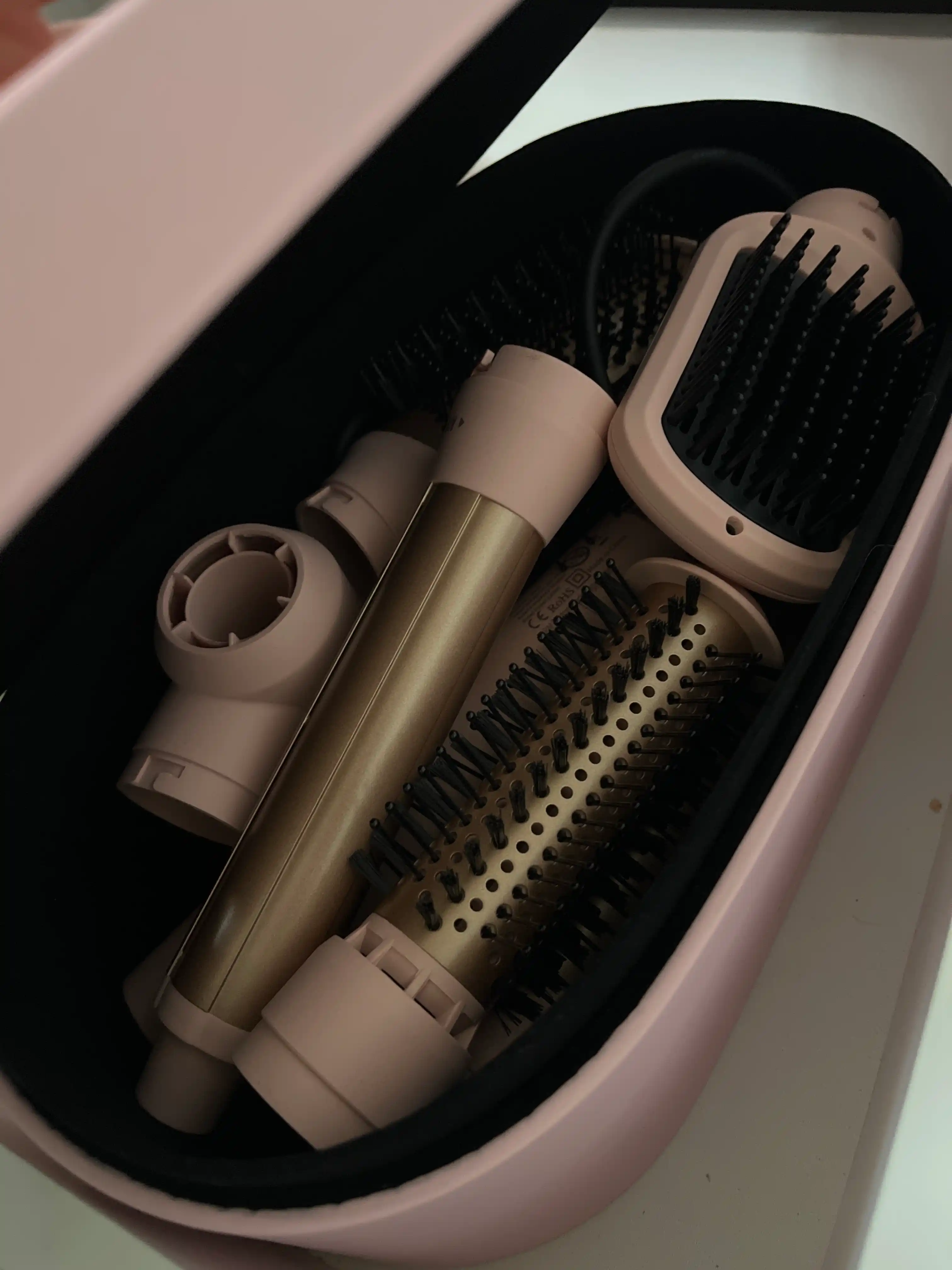 Soch quritgich fen Airwrap JRM styler, 6 tasi 1 da, avtomatik ployka va turmaklash