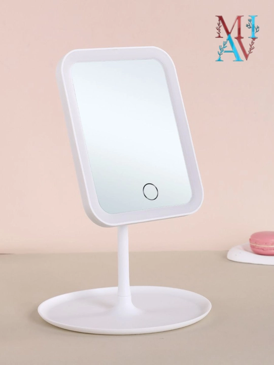 LED sensorli kosmetik oyna – 3 xil yoritish rejimi, sensorli boshqaruv va USB orqali