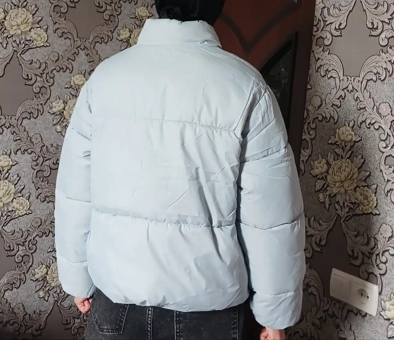 Ayollar kurtkasi, qishki kurtka, issiq oversize kurtka, koreys, kuz va qish uchun