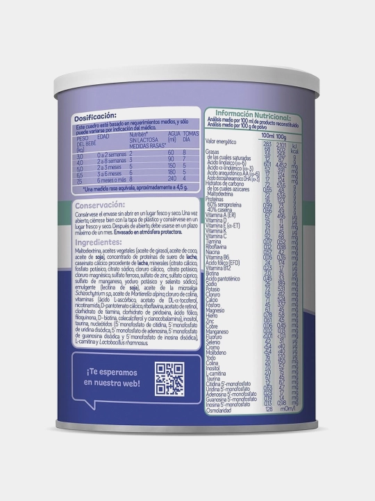 Nutriben Sin Lactosa bolalar uchun aralashma, 400 g