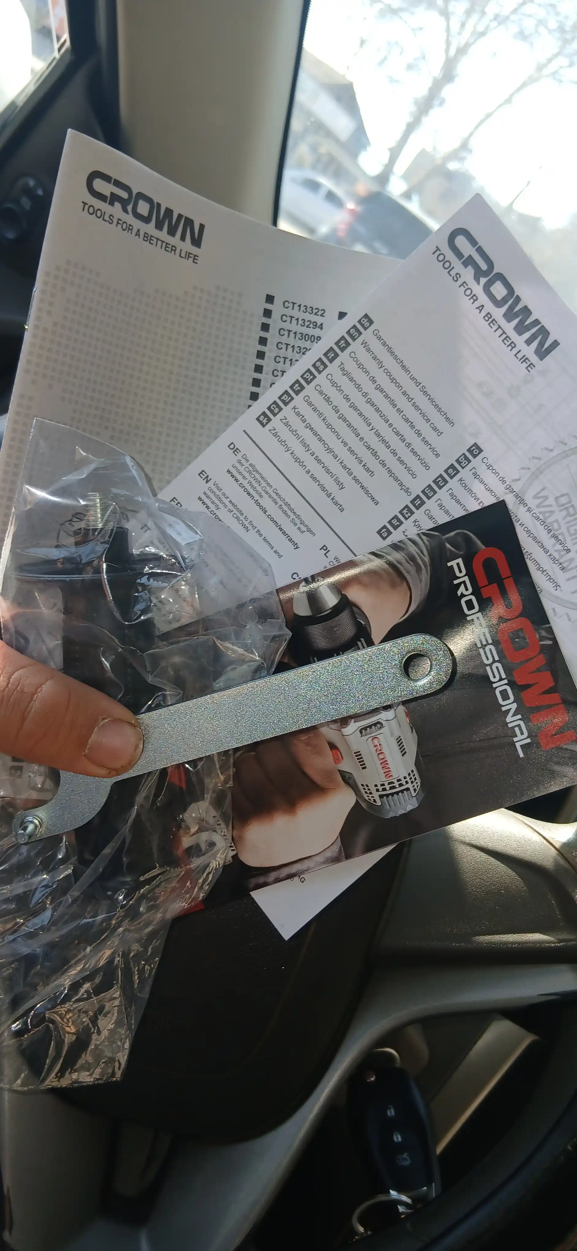 Болгарка CROWN CT13293 125/860W