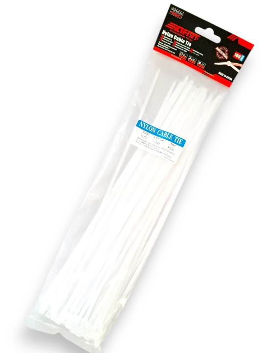 Plastik neylon xomutlar, paketda 100 dona, tortqichlar