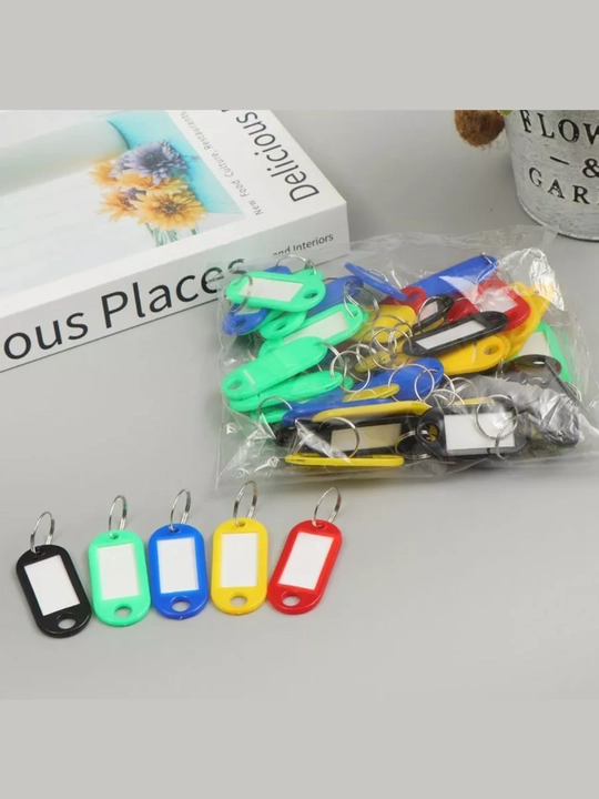 Kalitlar uchun plastik ilgich yorlig'i, 10 dona to'plam, 1 dona, 25 dona, 50 dona - 