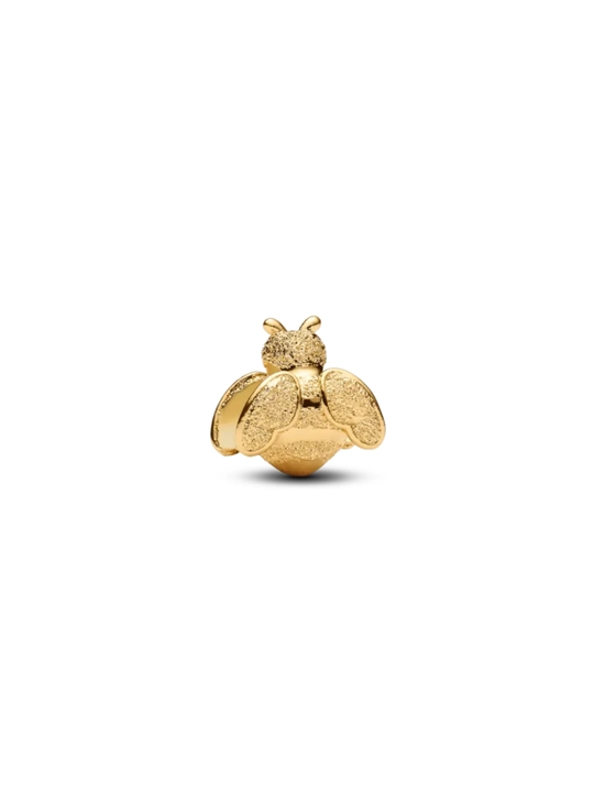 Мини-шарм Pandora Пчела, покрытие 14K золотом, 764524C00