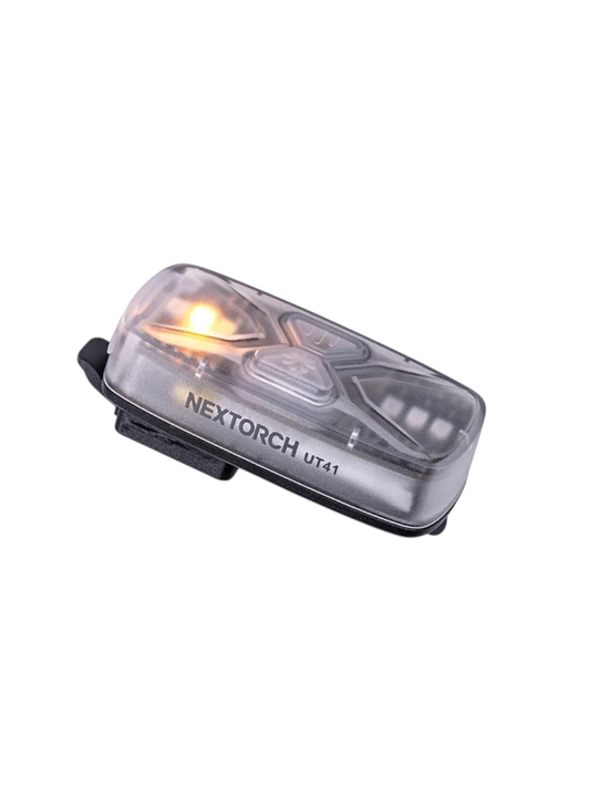 NEXTORCH UT41 signal fonari — ko‘p rangli, akkumulyatorli, USB-C