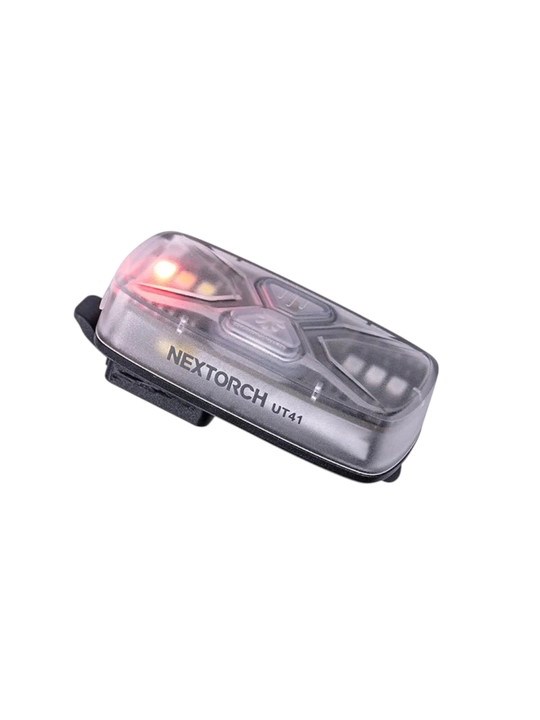 NEXTORCH UT41 signal fonari — ko‘p rangli, akkumulyatorli, USB-C