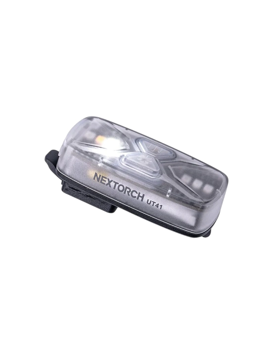 NEXTORCH UT41 signal fonari — ko‘p rangli, akkumulyatorli, USB-C