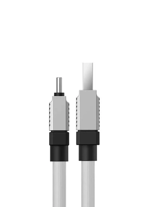 Зарядный кабель Baseus CoolPlay Series Fast Charging Cable USB to Type-C 100W 1m White