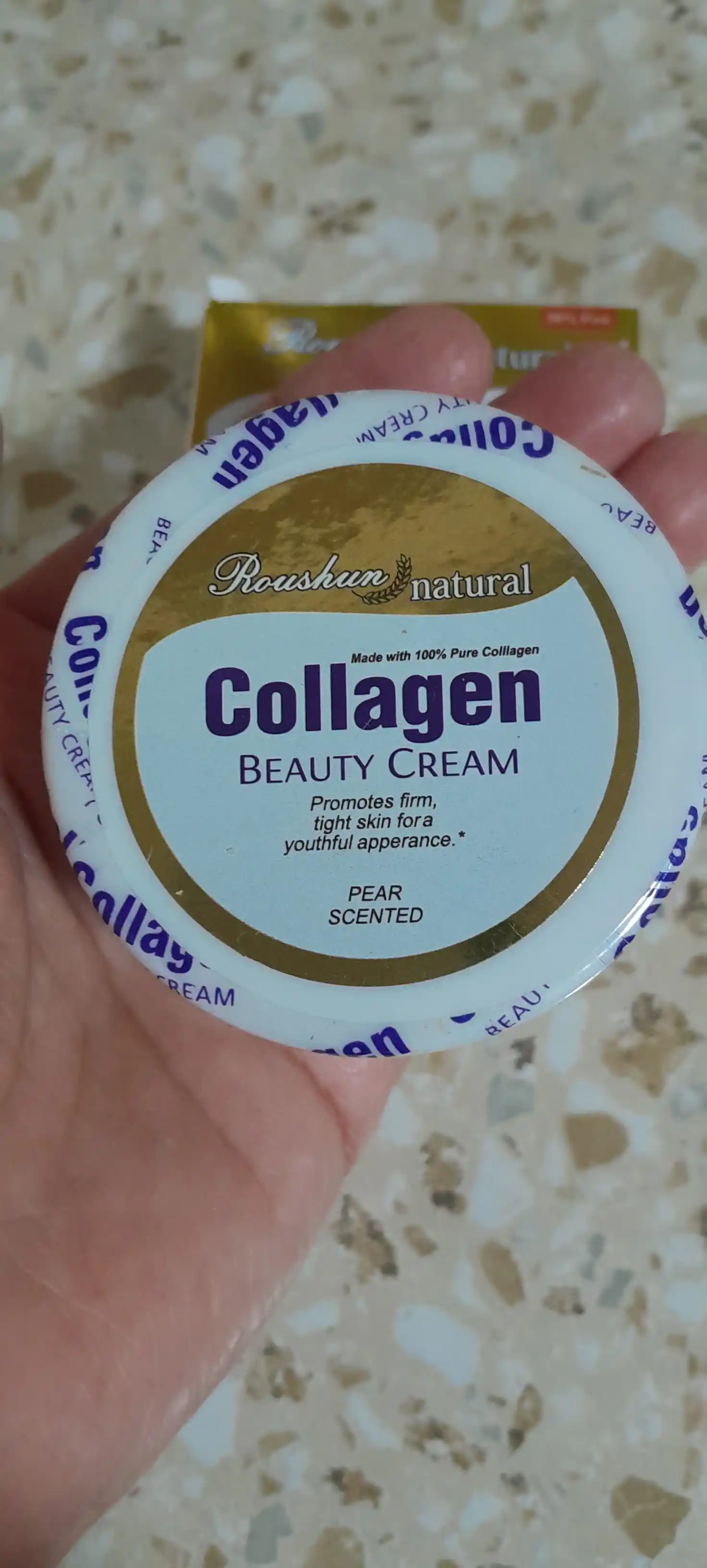 Увлажняющий крем для лица, коллагеновый крем для лица Roushun Collagen krem, 25 гр