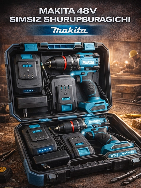 Makita 48V Mustaqil simsiz shurupburagich