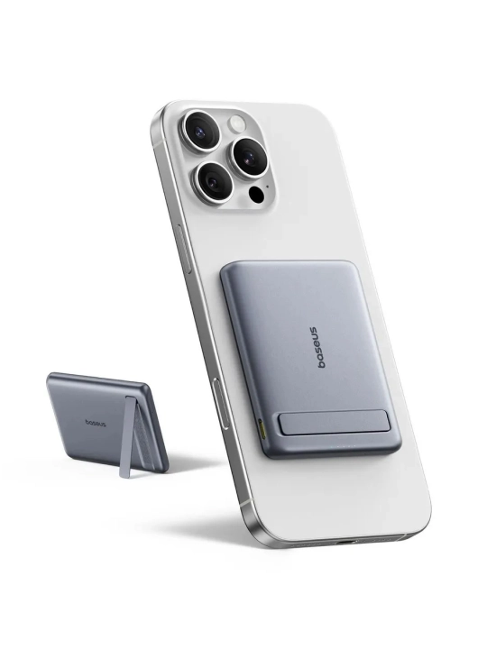 Tashqi akkumulyator Baseus PicoGo AM31 Qi2 Power Bank 5000mAh
