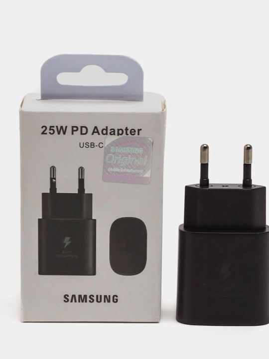 Адаптер Samsung, зарядное устройство 25 Вт, быстрая зарядка PD