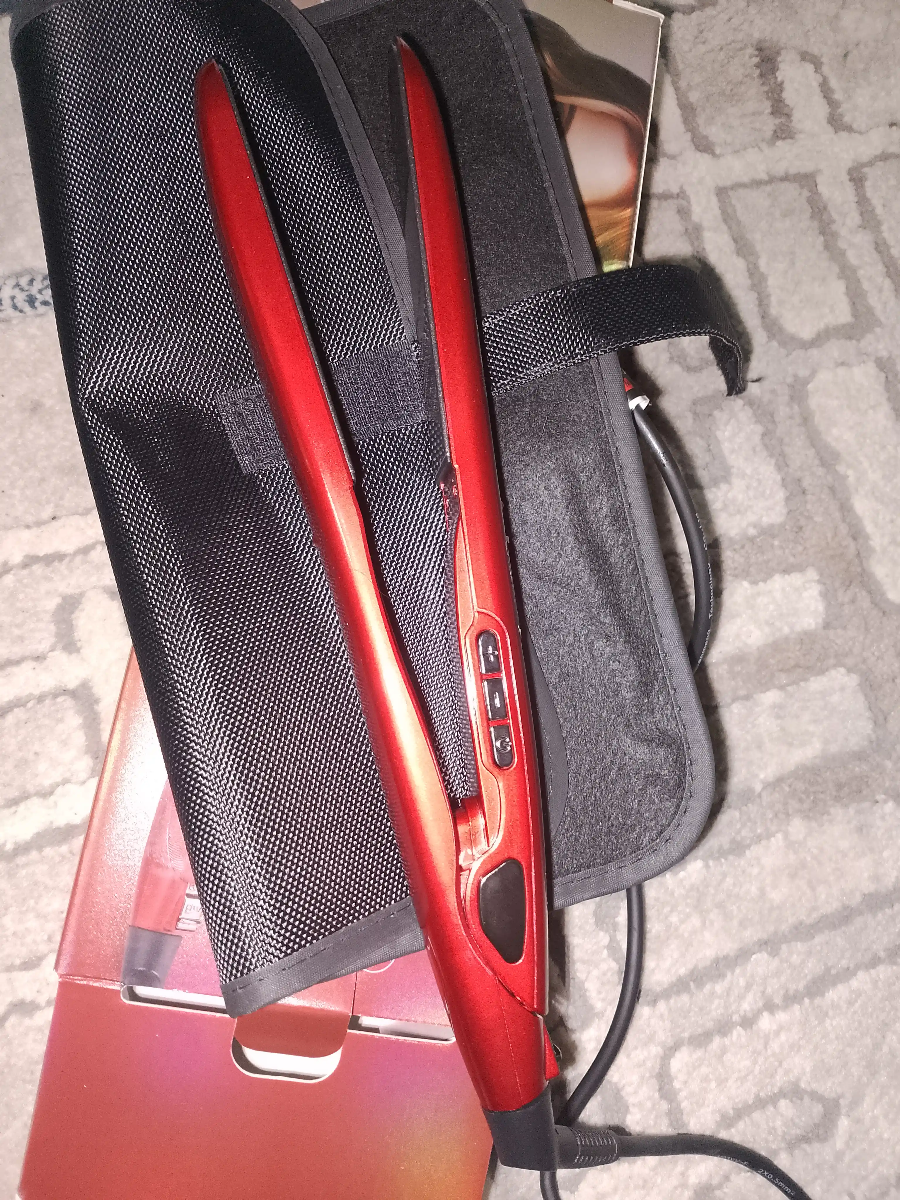 Professional soch tekislovchi dazmol MAC Styler MC-2018, LED displeyli
