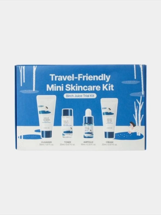 Parvarishlash vositasi to'plami Round lab Travel-Friendly mini Skincare kit - 