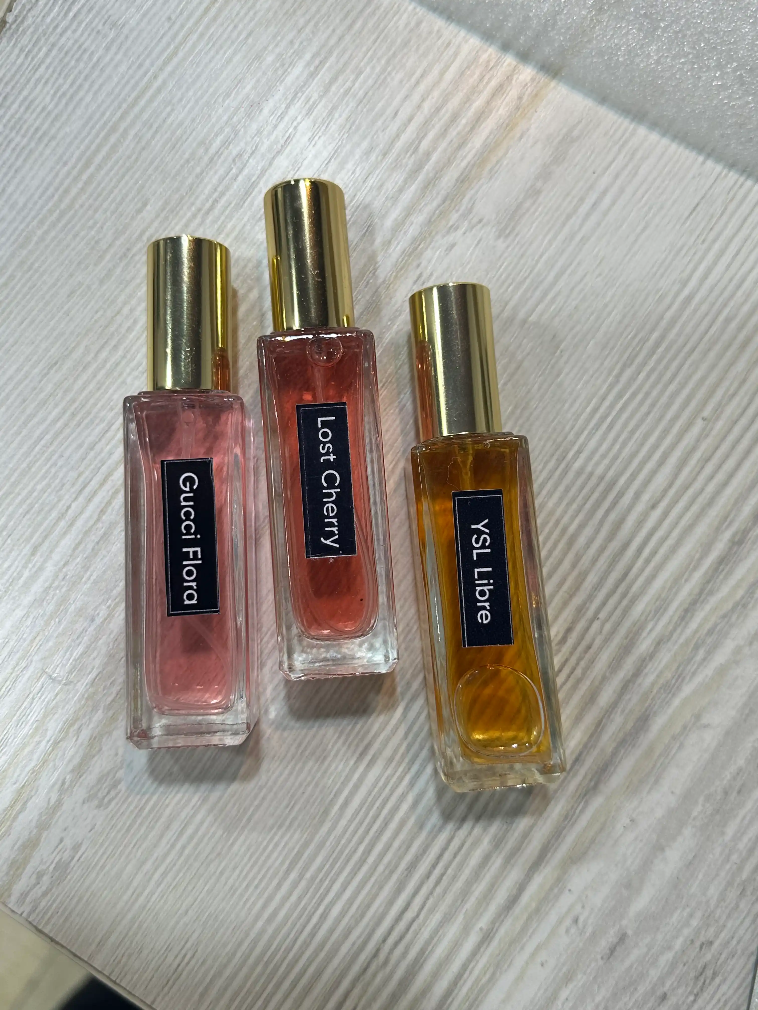 Ayollar uchun atir Lost Cherry Tom Ford, YSL Libre, Gucci Flora 3 ayollar ifori