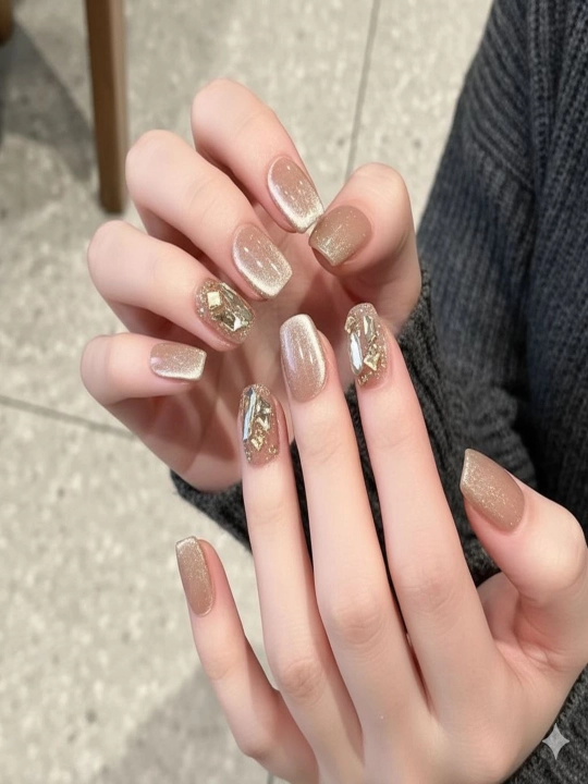 Дизайнерские накладные ногти для женщин и девушек, 24-30 штук - 