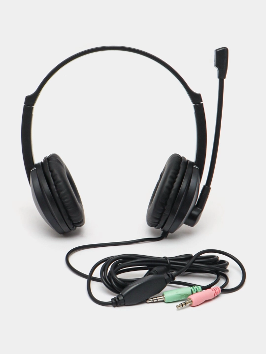 Microlab K290 simli quloqchinlar, naushniklar mikrofon bilan, 3.5 mm - 