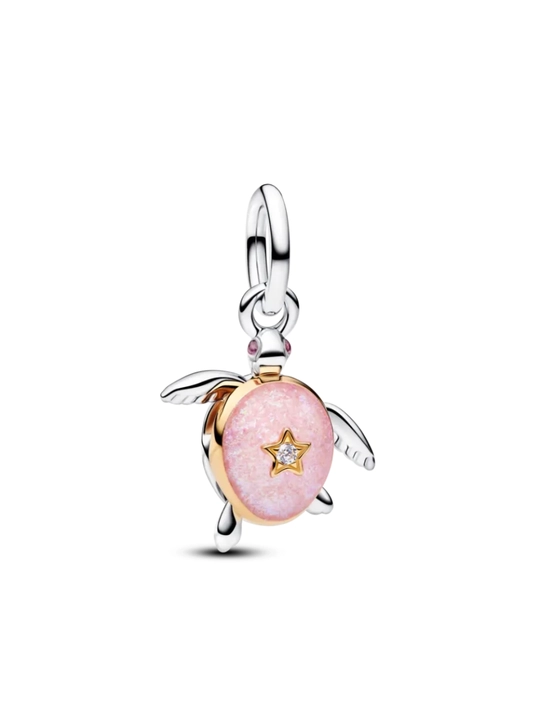Pandora «Pushti dengiz toshbaqasi» sharm-kuloni 764432C01, 925 kumush