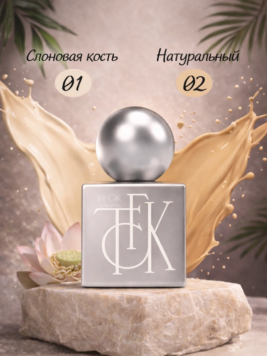 TFCK Éclat de Peau yuz uchun professional tonal kremi, gipoallergen - 30 gr - 