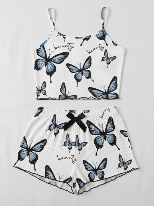 Ayollar uchun pijama to'plami, yumshoq trikotaj