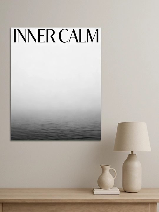 Interyer uchun xolst rasmi ARTERY "Yozuvlar", uy uchun podramnikdagi poster