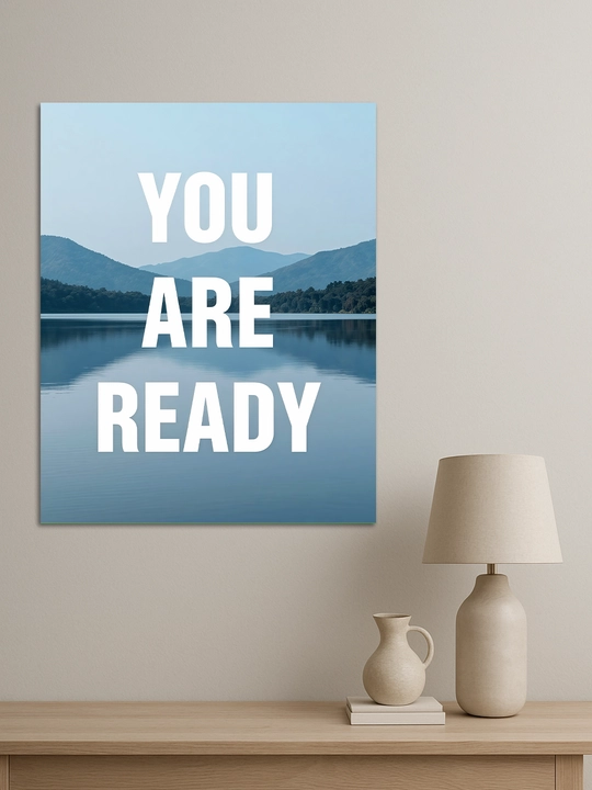 Interyer uchun xolst rasmi ARTERY "Yozuvlar", uy uchun podramnikdagi poster