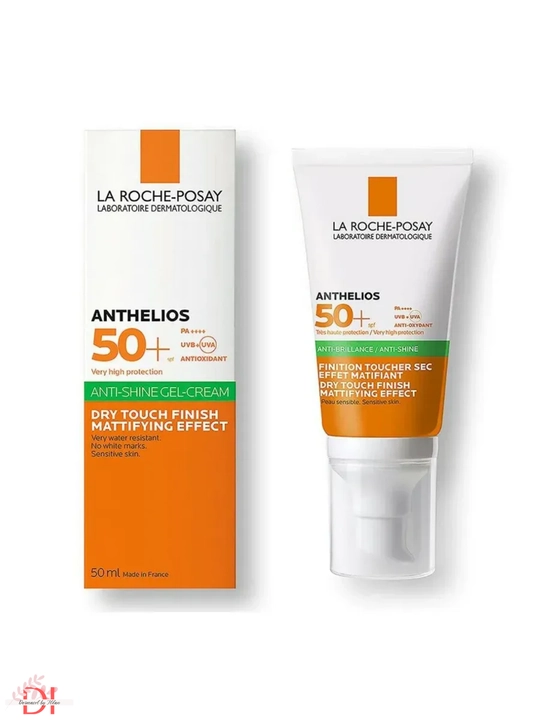 Quyoshdan himoya La Roche Anthelios SPF50+ kremi,matlashtiruvchi, yog‘li teri uchun, 50 ml