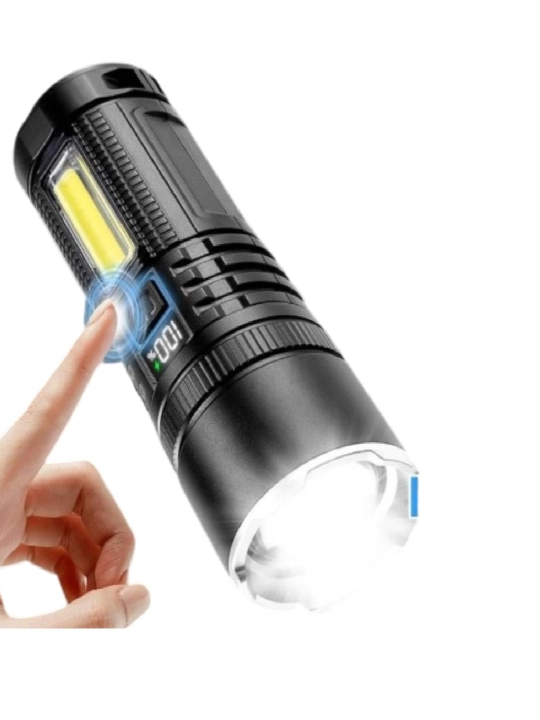 LED Fonarik – Raqamli Zaryad Ko‘rsatkichi bilan (Type-C)