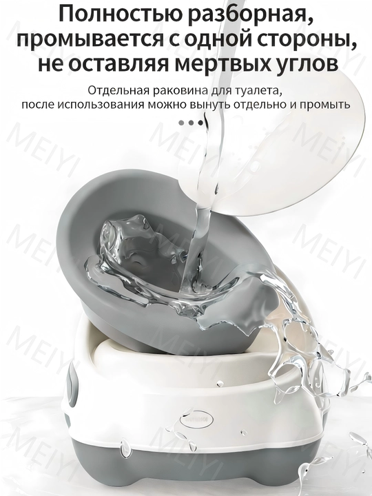 Детский горшок-туалет, дизайн в виде кита