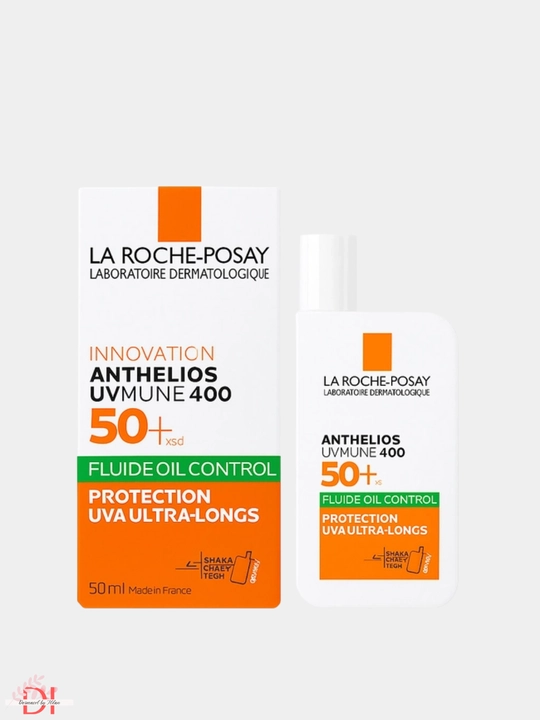 Yengil SPF La Roche Anthelios SPF 50+ Oil Control fluyid, yog‘li teri uchun, UVA himoyali, 50 ml