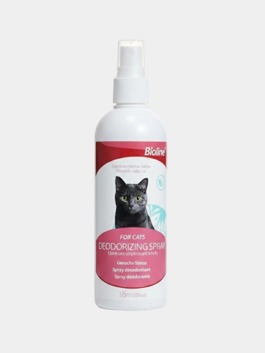 Mushuklar uchun yoqimsiz hidlarga qarshi dezodorant sprey, 175 ml, Bioline, art2013 - 