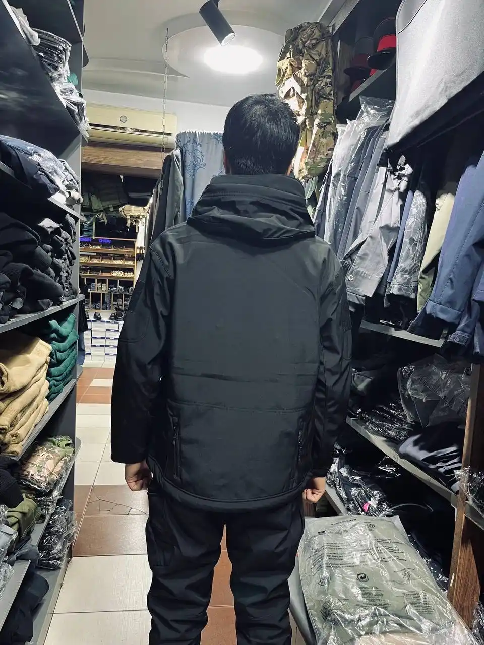 Тактический комплект Softshell куртка и штаны,зимний,Military водоотталкивающий,утеплённый