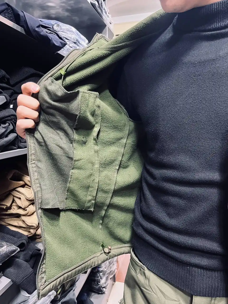 Тактический комплект Softshell куртка и штаны,зимний,Military водоотталкивающий,утеплённый