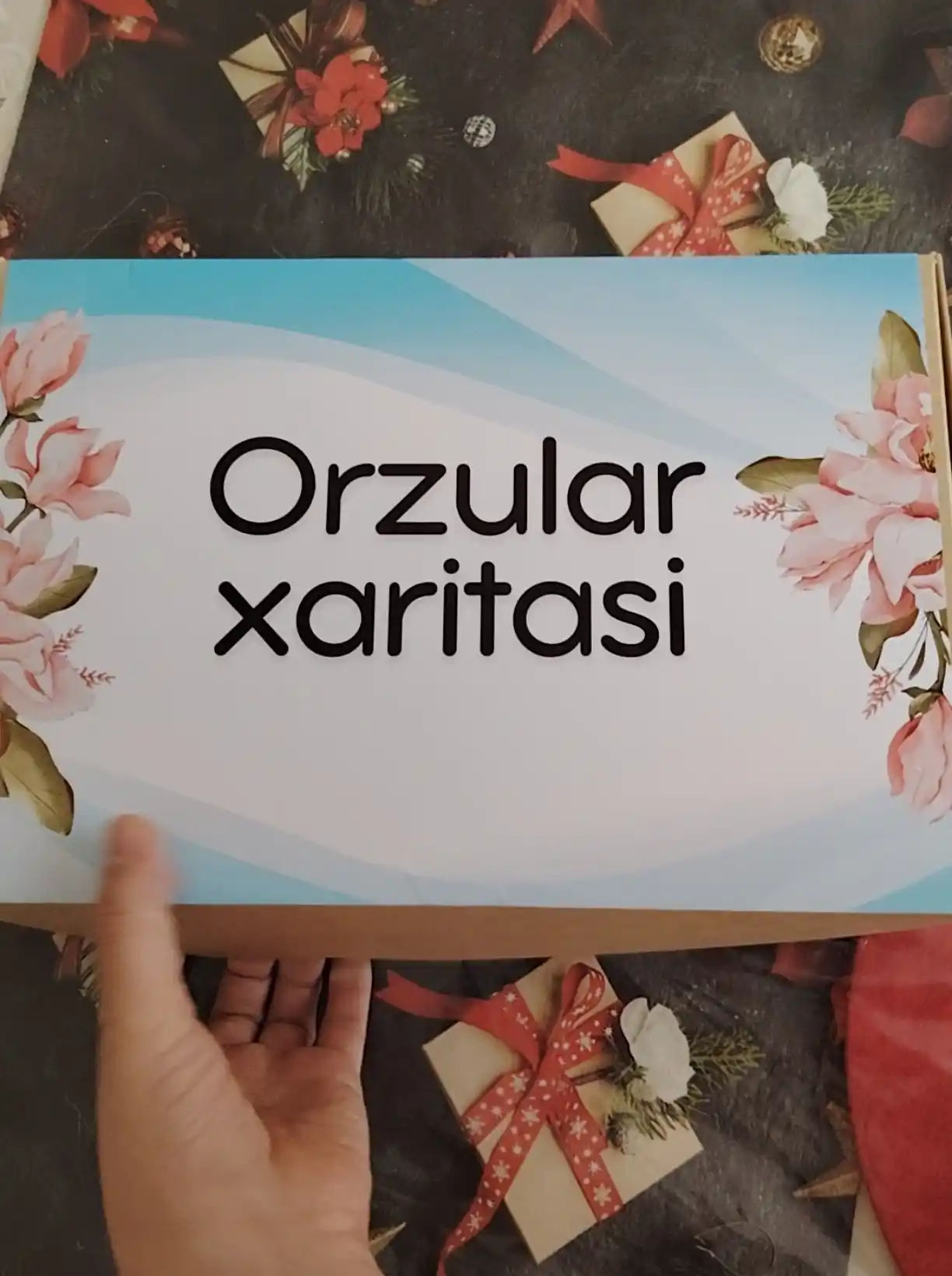 Orzular xaritasi - maqsadlar va muvaffaqiyatni vizualizatsiya qilish uchun sovg‘a to‘plami