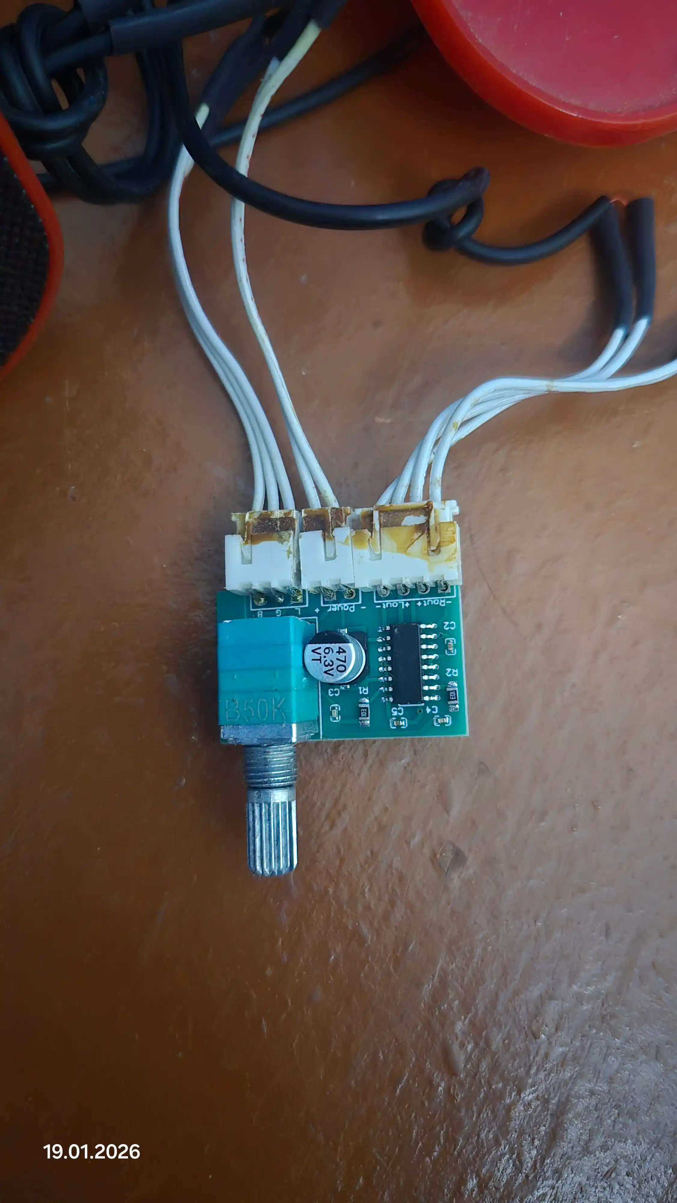 PAM8403 2×3 Вт USB усилитель звука, плата с регулятором громкости и питанием