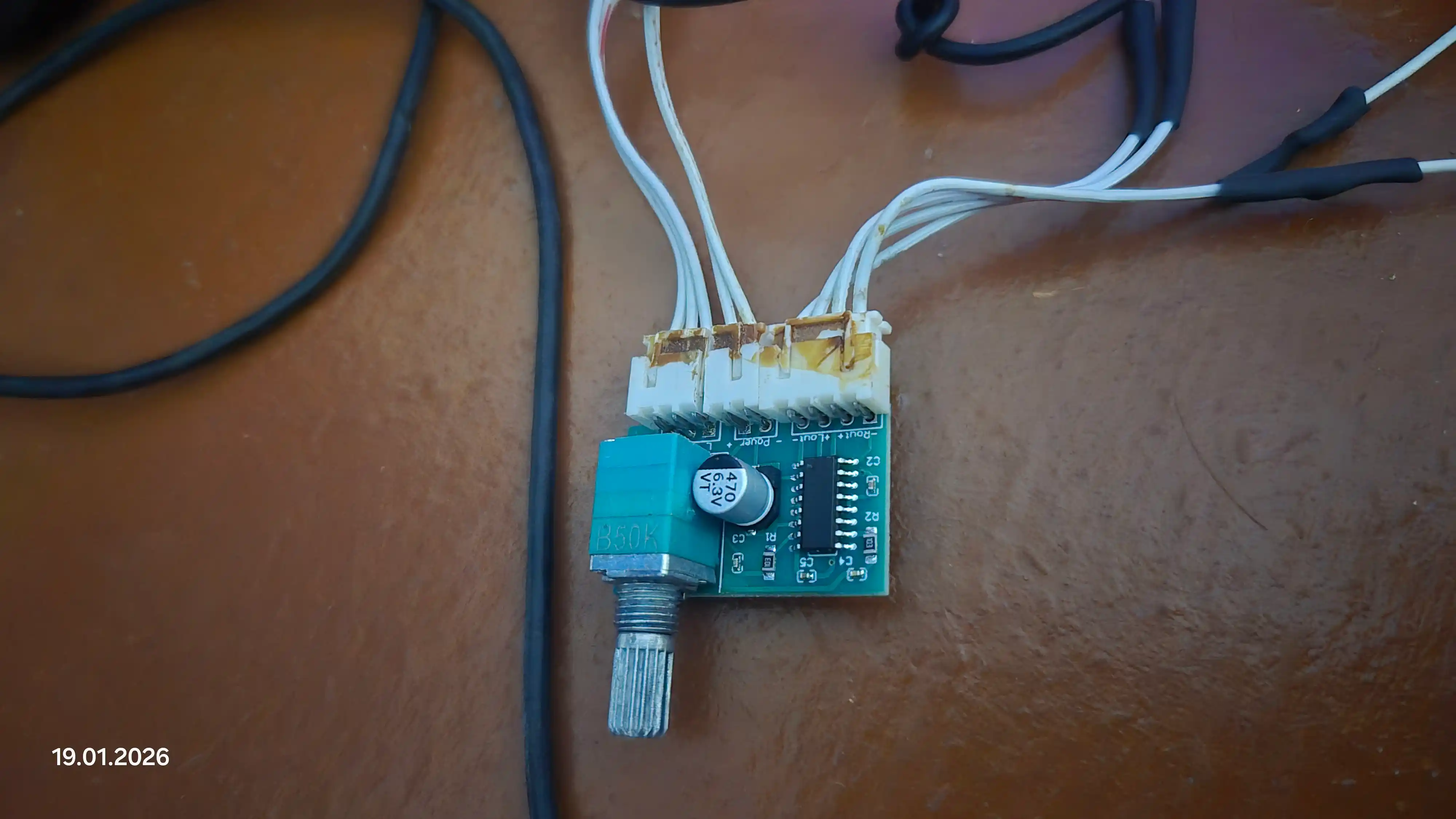 PAM8403 2×3 Вт USB усилитель звука, плата с регулятором громкости и питанием