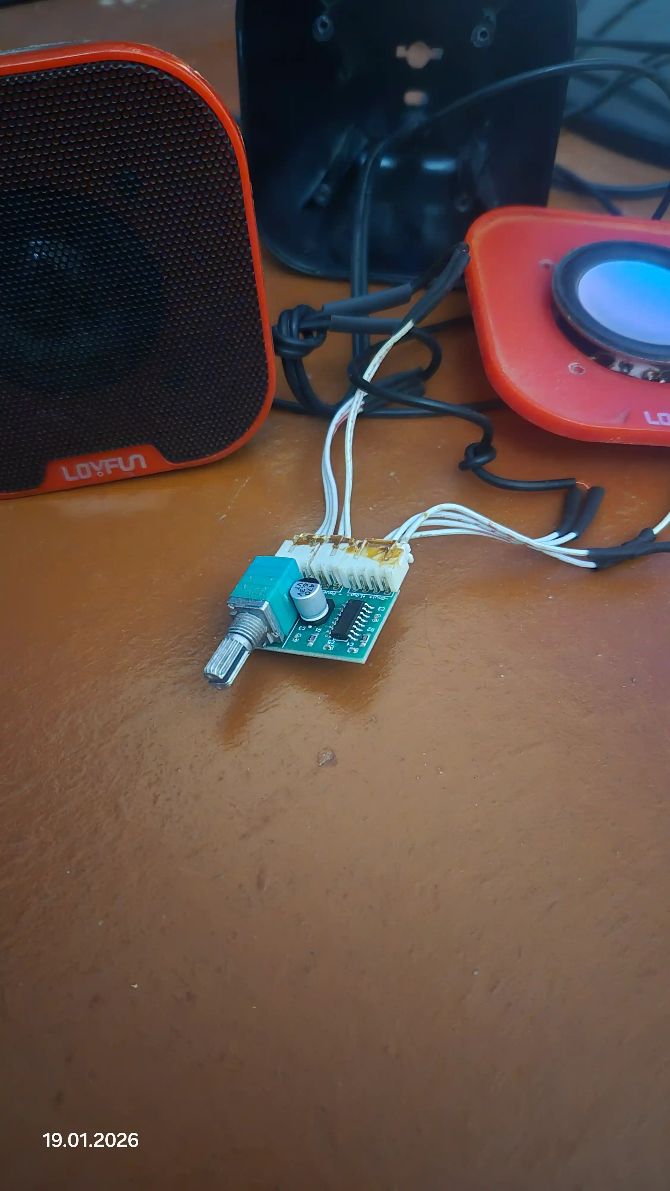 PAM8403 2×3 Вт USB усилитель звука, плата с регулятором громкости и питанием