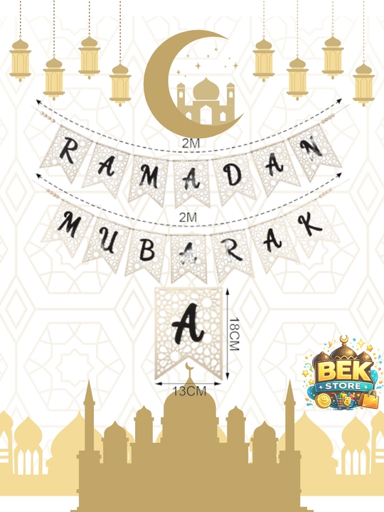 Ramazon Muborak, Ramazon Kareem, Hayit muborak bayram bezaklari