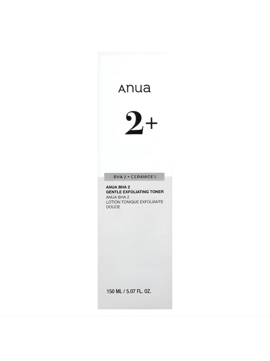 Anua BHA 2 + Ceramides muloyim eksfoliatsiyalovchi toner, 150 ml