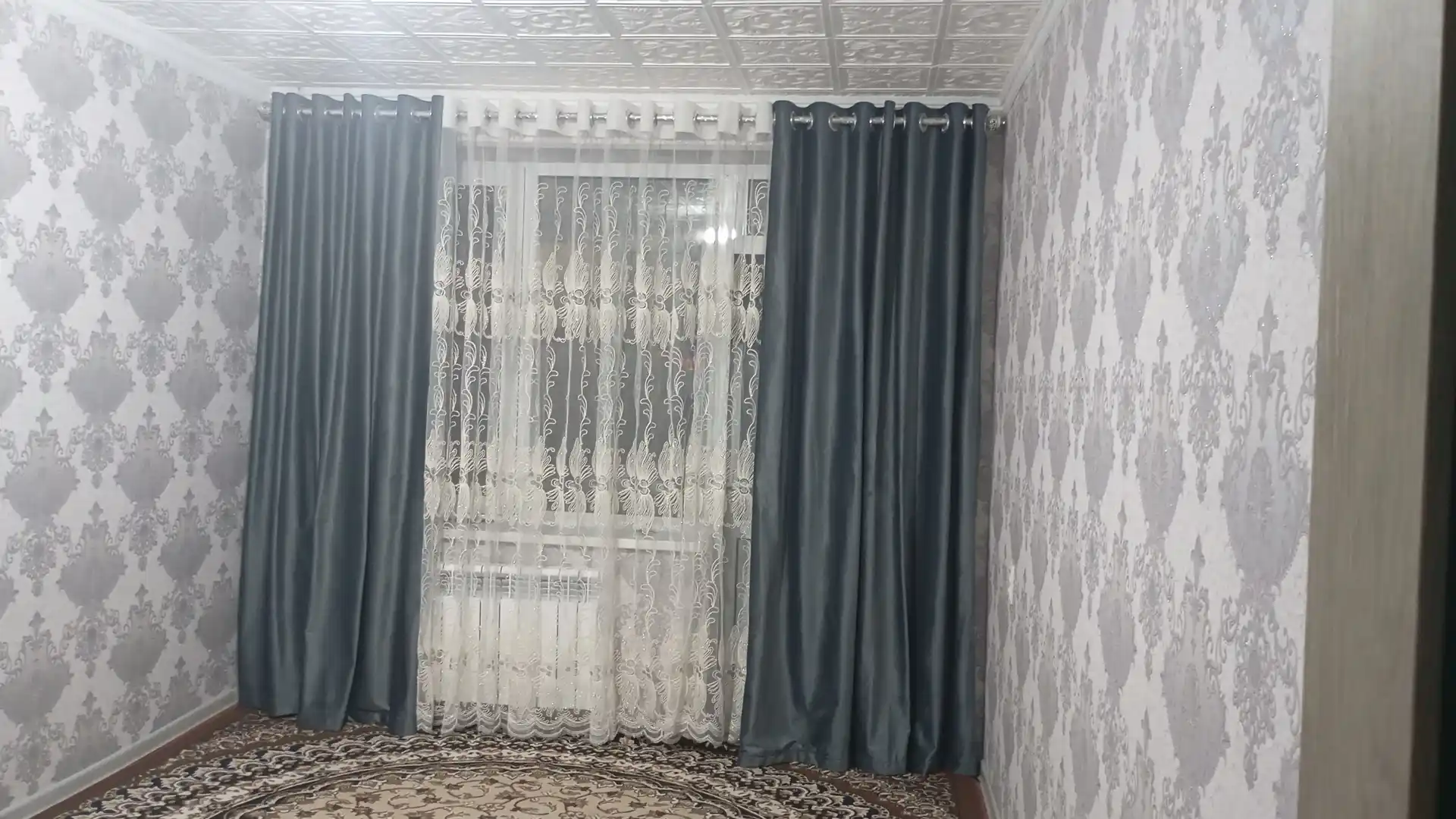 Штора на люверсах 200×280 см, защита от солнца, для спальни и детской