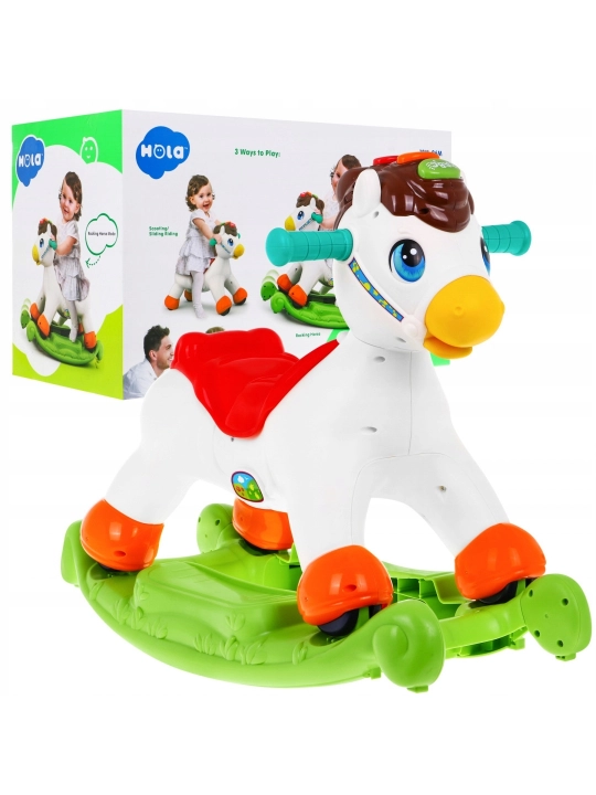 Gapiruvchi aravacha Baby Rodeo oti - 
