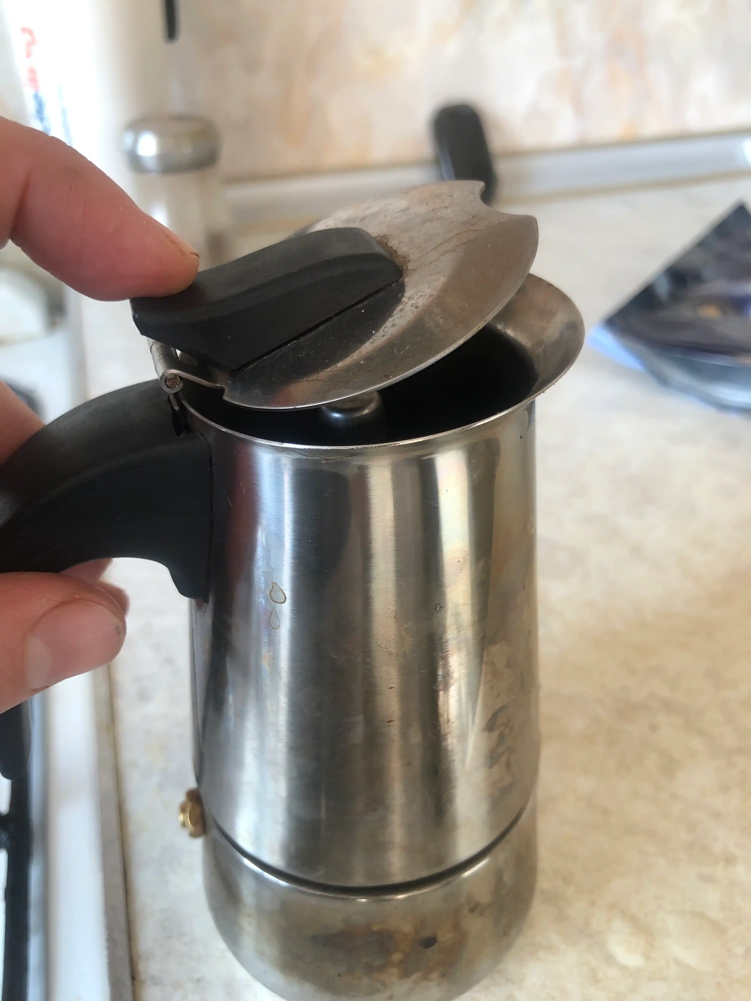 Culichefdan Geyser qahva qaynatgich induksion espresso-zanglamaydigan po'lat