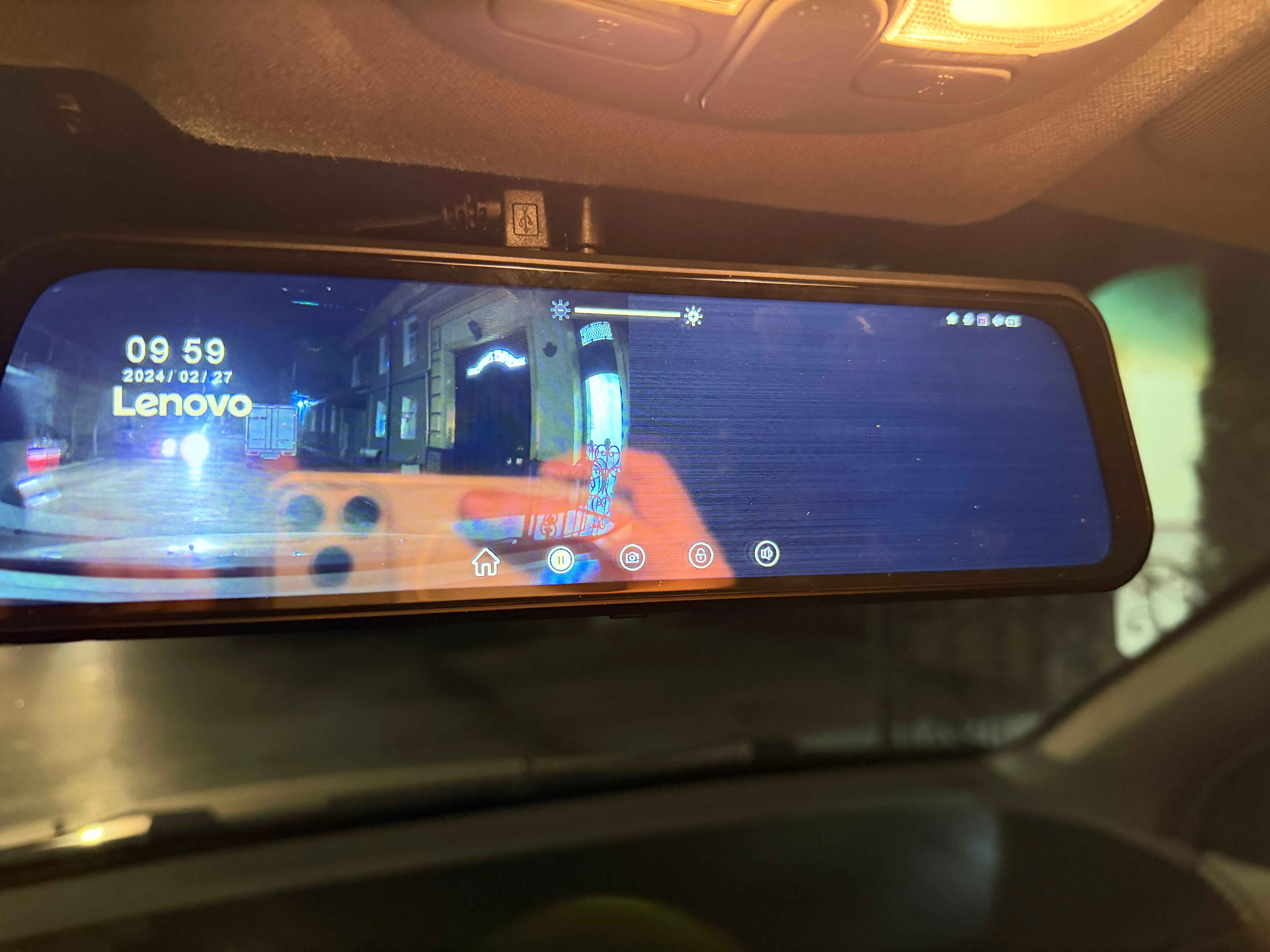 Видеорегистратор Lenovo H17 FULL HD, с сенсорным экраном