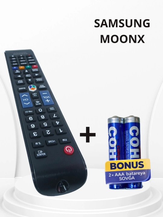 Пульт Samsung Moonx для телевизора с ИК сигналом, универсальный, кнопочный