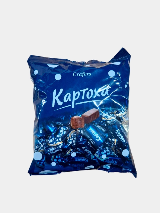 Шоколадная конфета Crafers Картоха со вкусом шоколада (450 гр) - 