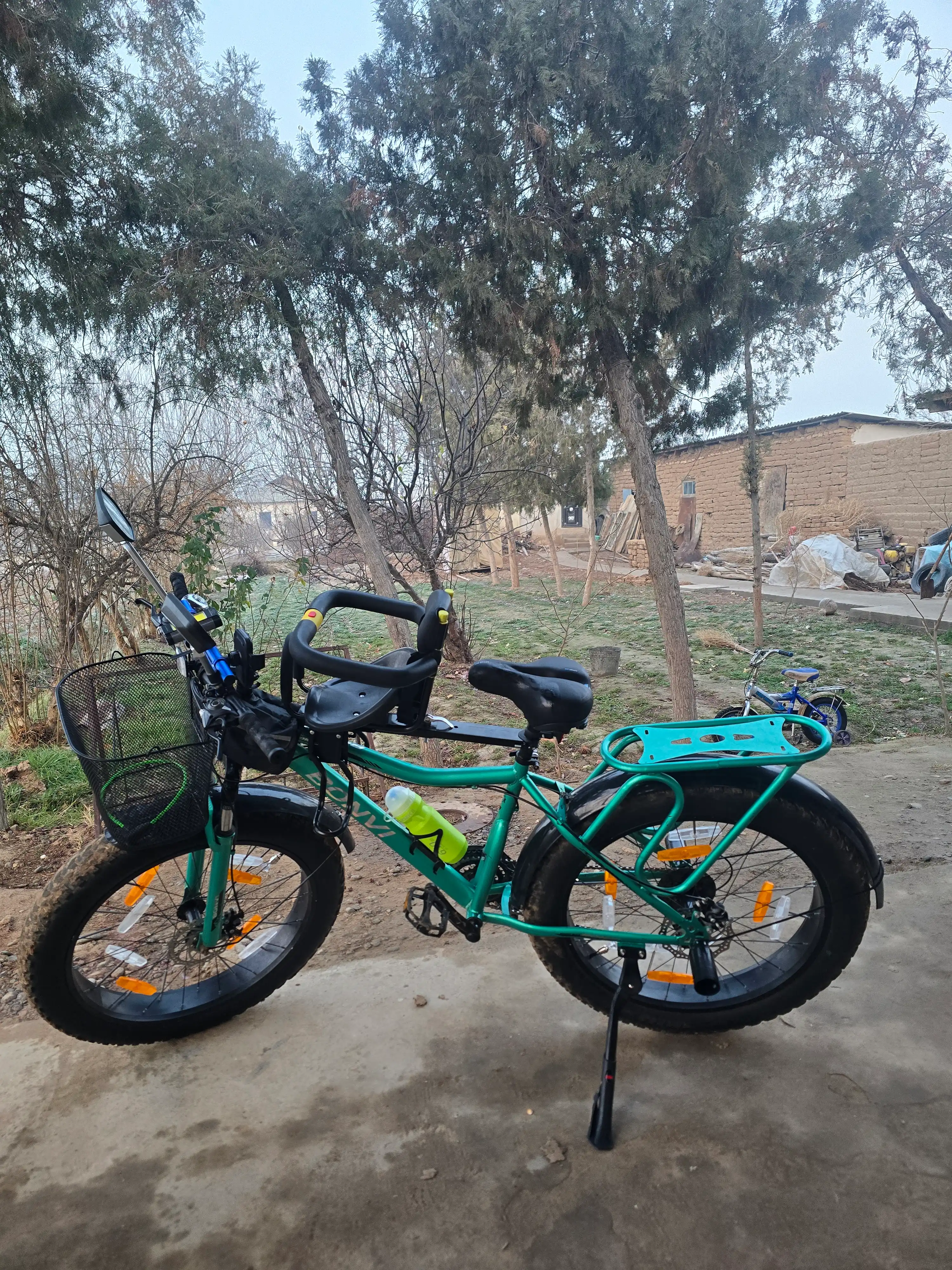 Old va orqa miltillovchi chiroqlar, velosiped g'ildiragi uchun, 2 dona