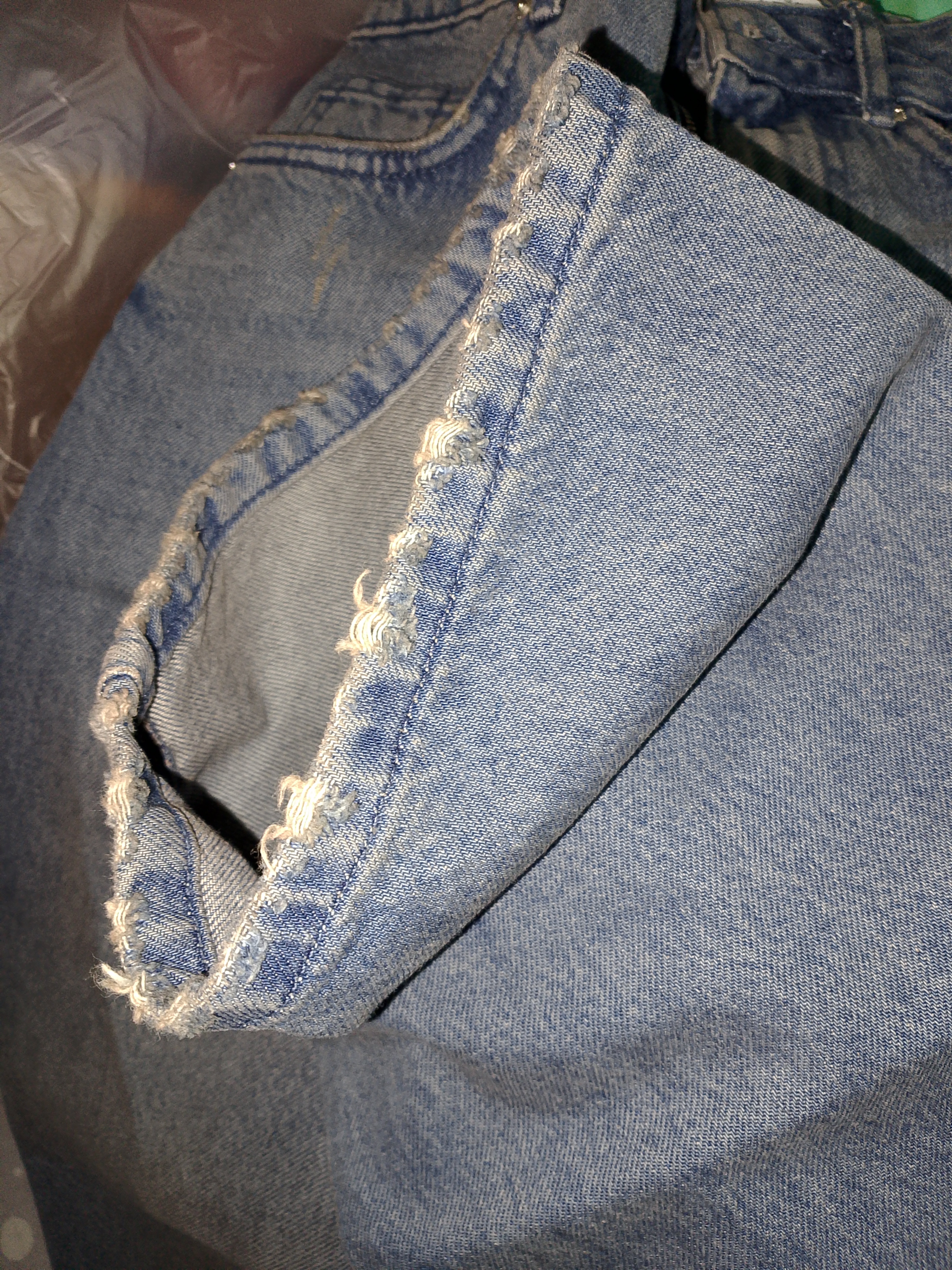 Джинсы Wide Leg Light Blue Denim