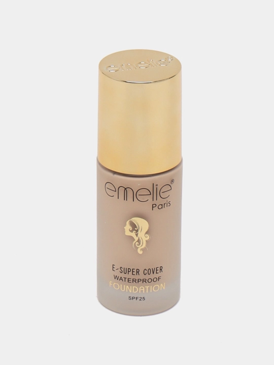 Emelie Paris SPF 25 tonal kremi, tabiiy formula, qoplama va himoyani ta’minlaydi