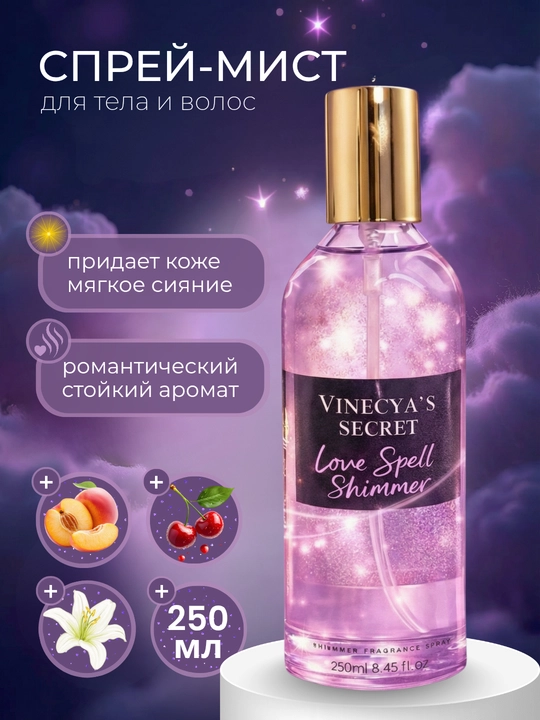 Спрей, духи, парфюм, спрей для тела - 